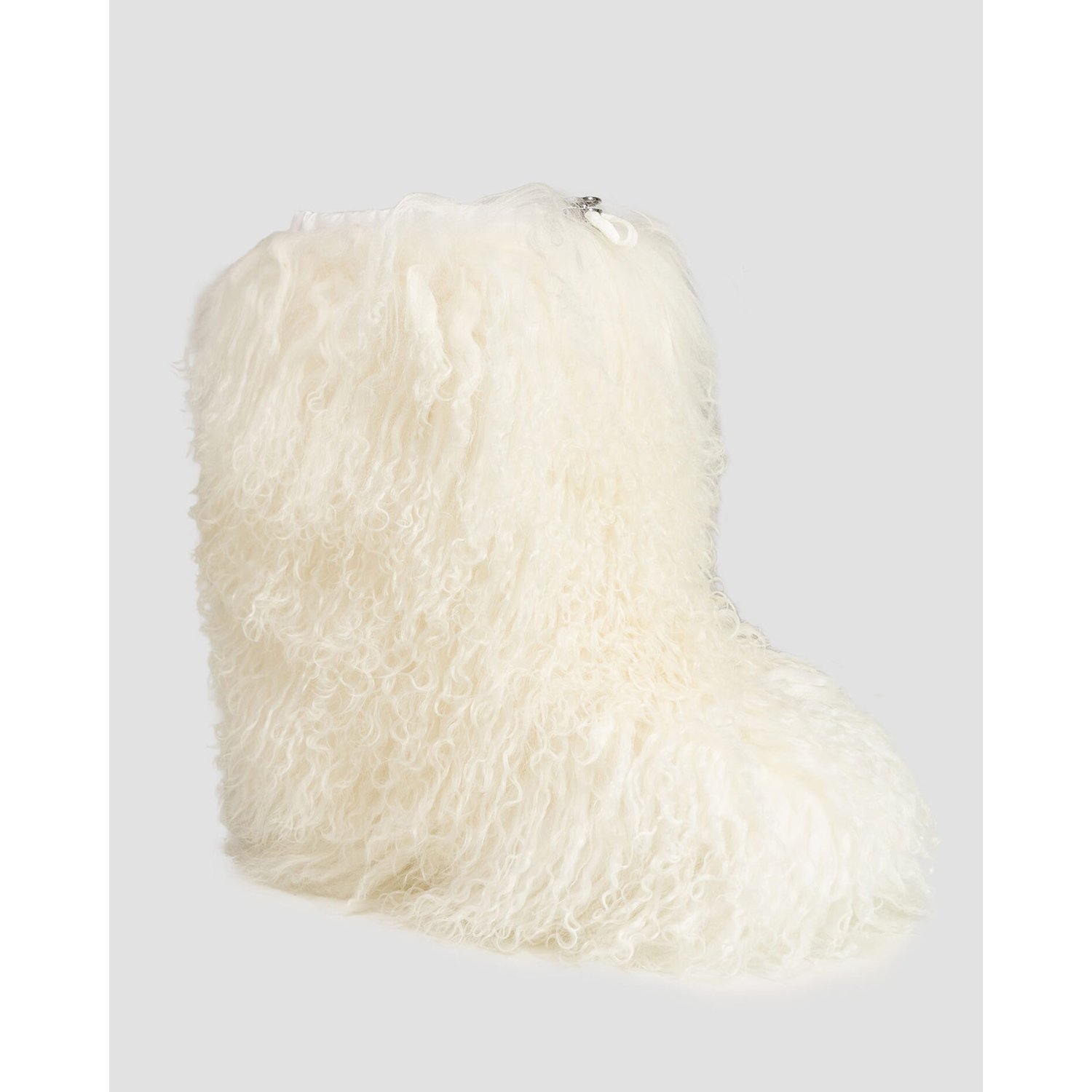 Futrzaste śniegowce Yeti Damskie Bogner Les Arcs 3 B Białe