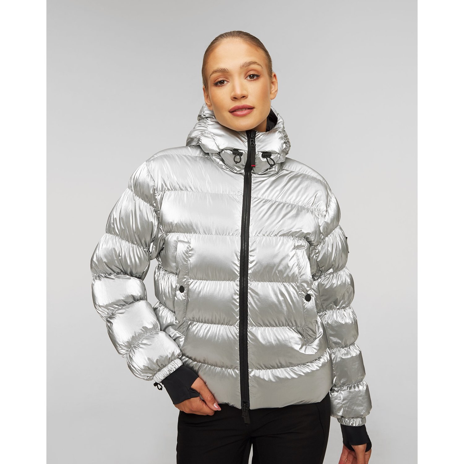 Srebrna Kurtka Damska Bogner Fire+ice Rosetta