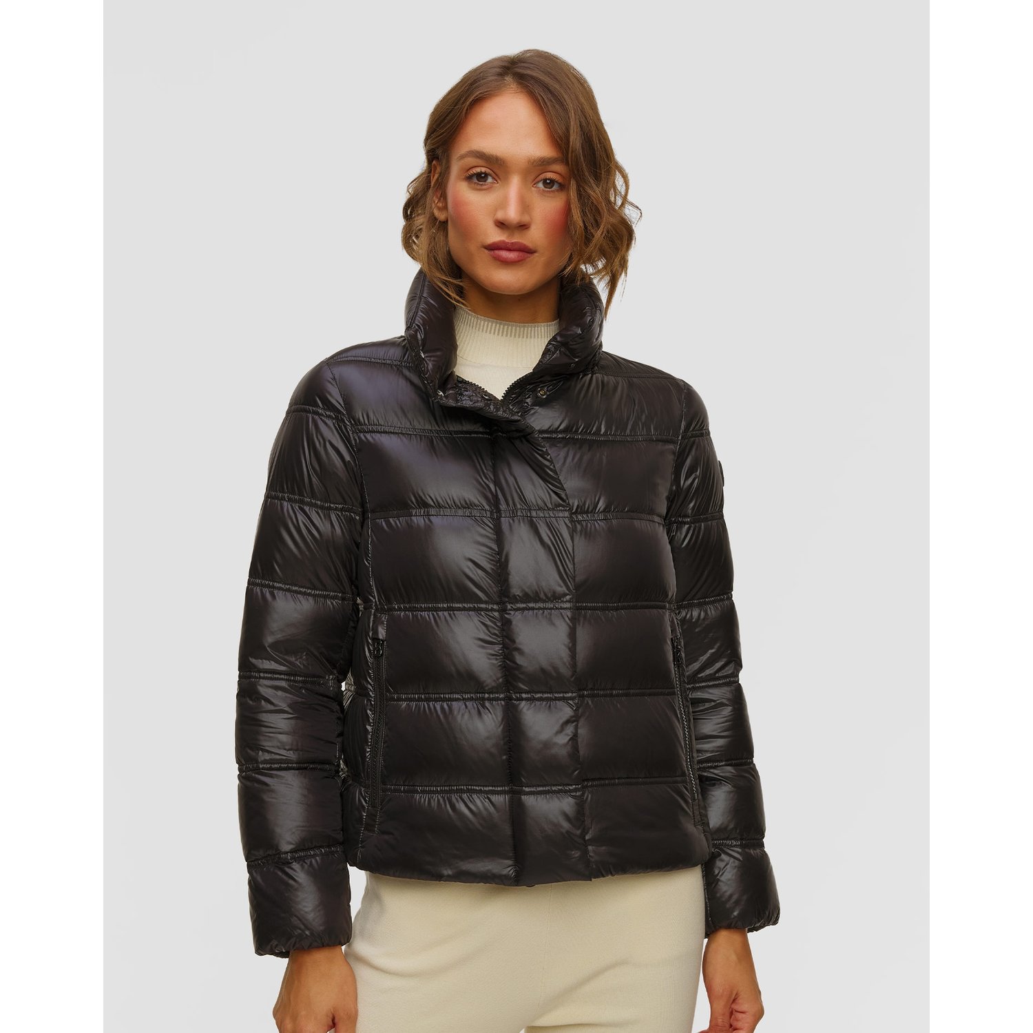 Czarna Kurtka Puchowa Damska Bogner Leslie-d1