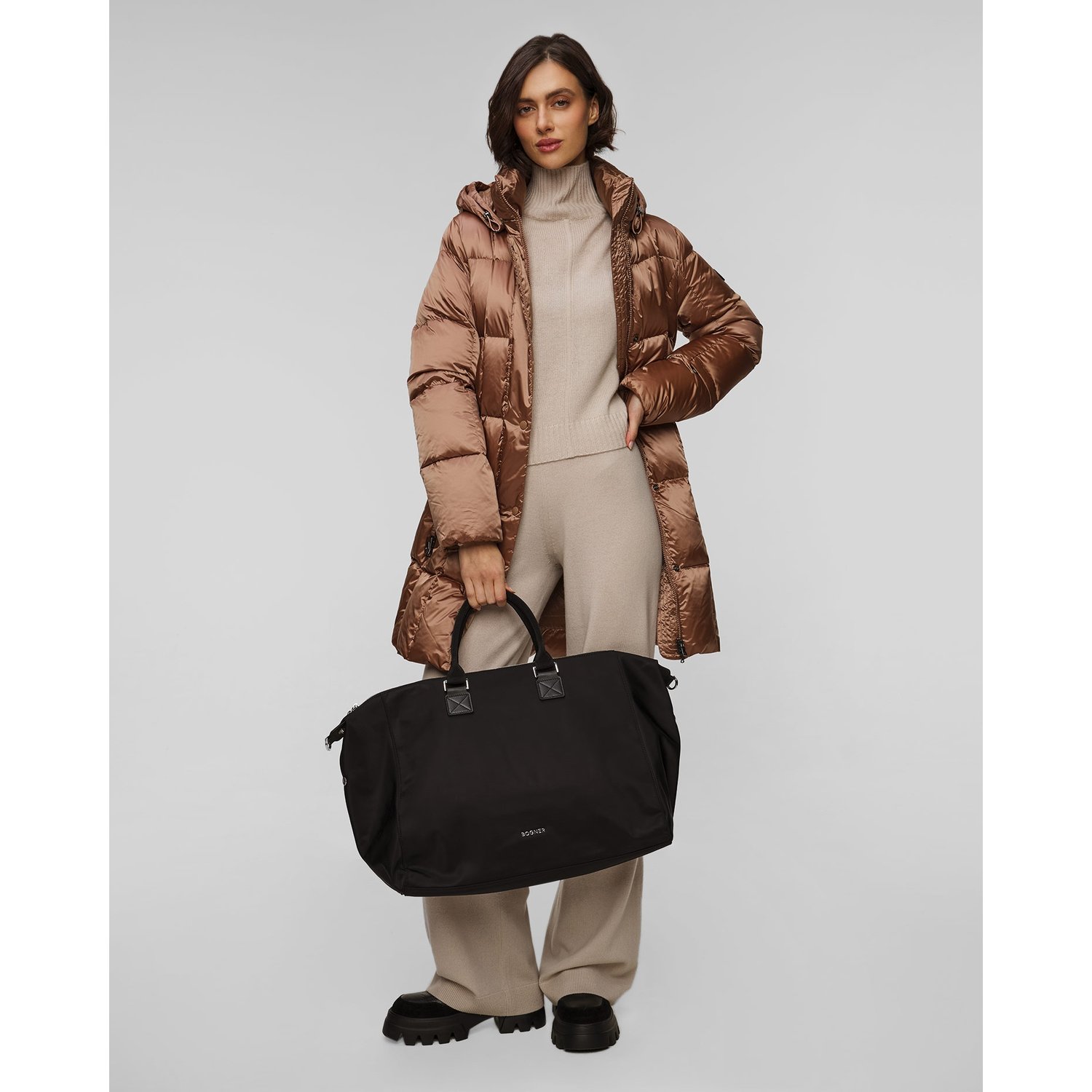 Torba Damska Bogner Klosters Czarna 31l