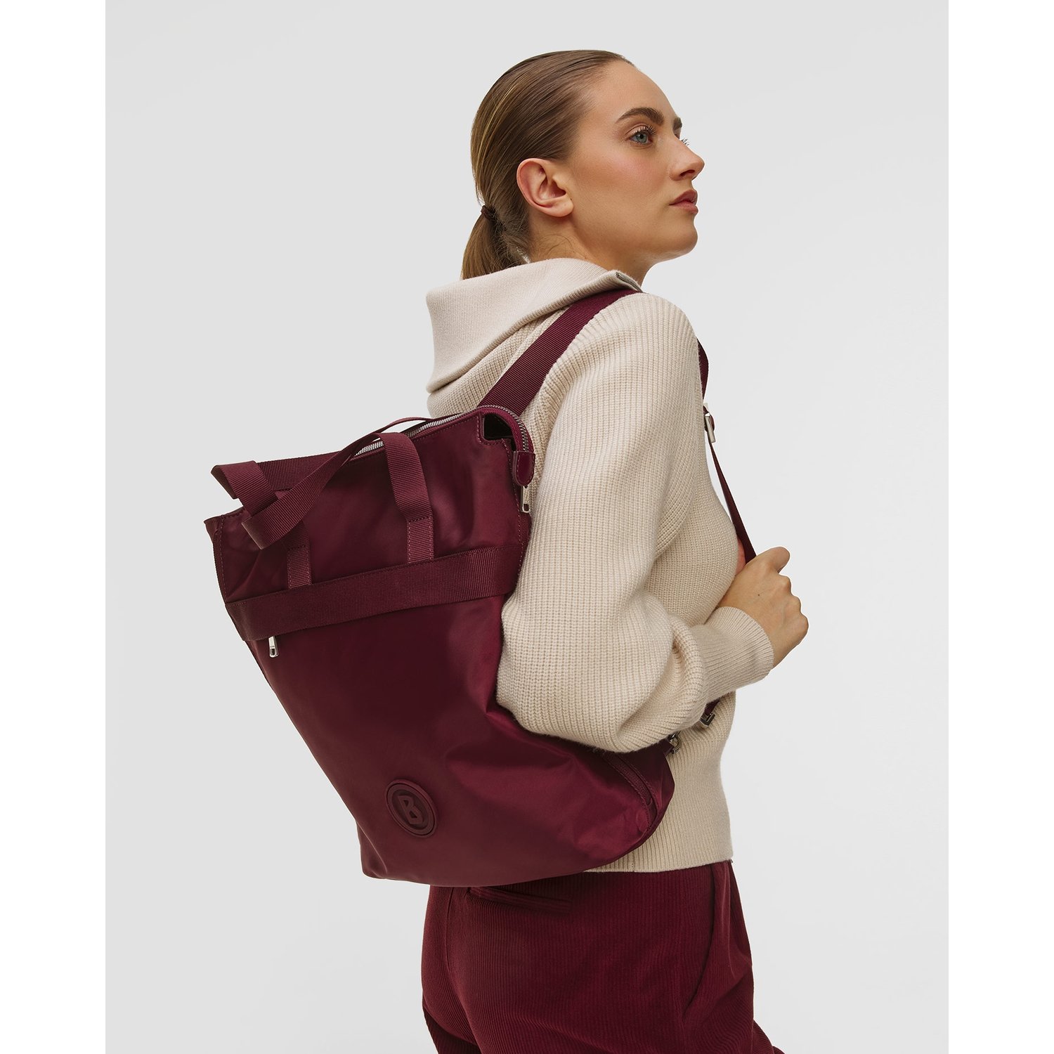 Plecak Damski Bogner Malea Burgundowy
