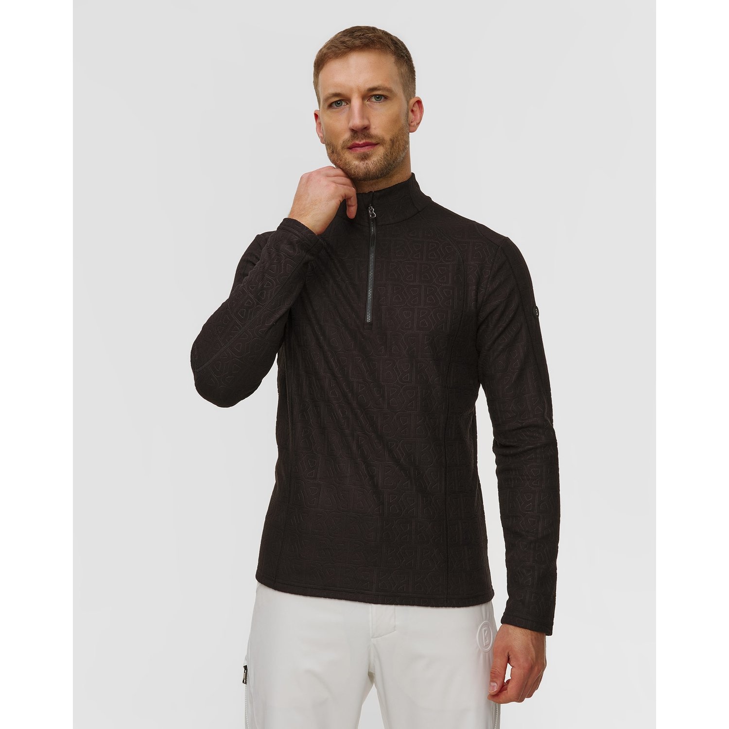 Czarny Golf Narciarski Męski Bogner Harry1