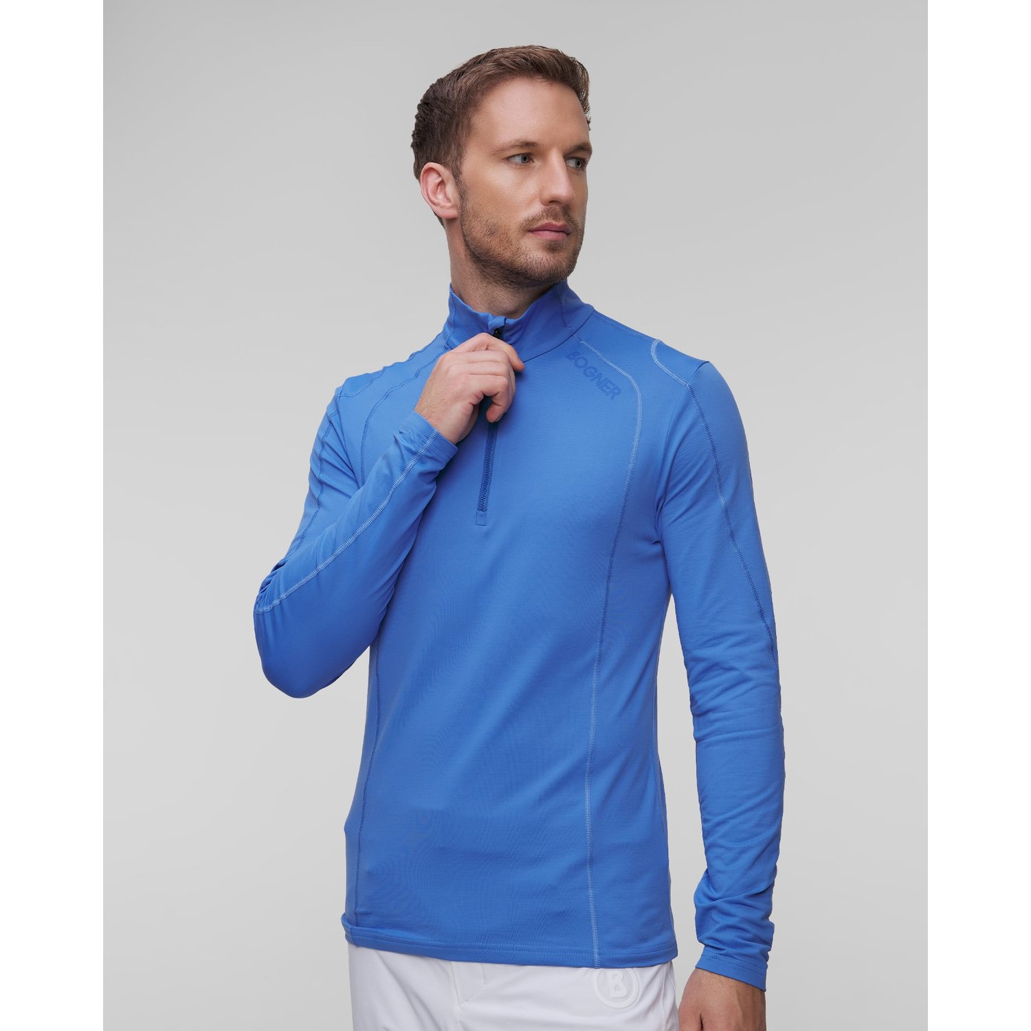 Niebieski Golf Narciarski Męski Bogner Harry1