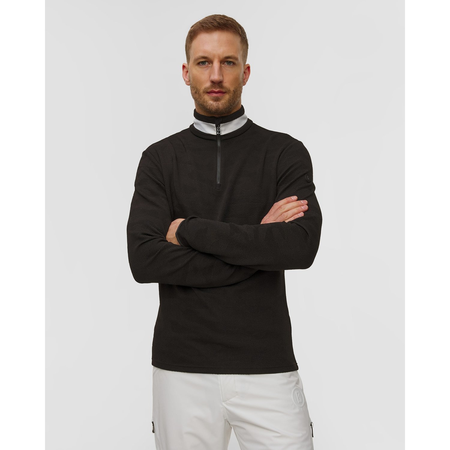 Czarny Golf Narciarski Męski Bogner Joscha1