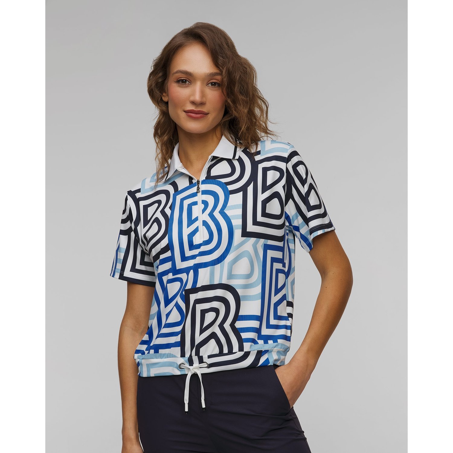 Polo Damskie We Wzory Bogner Tarisa