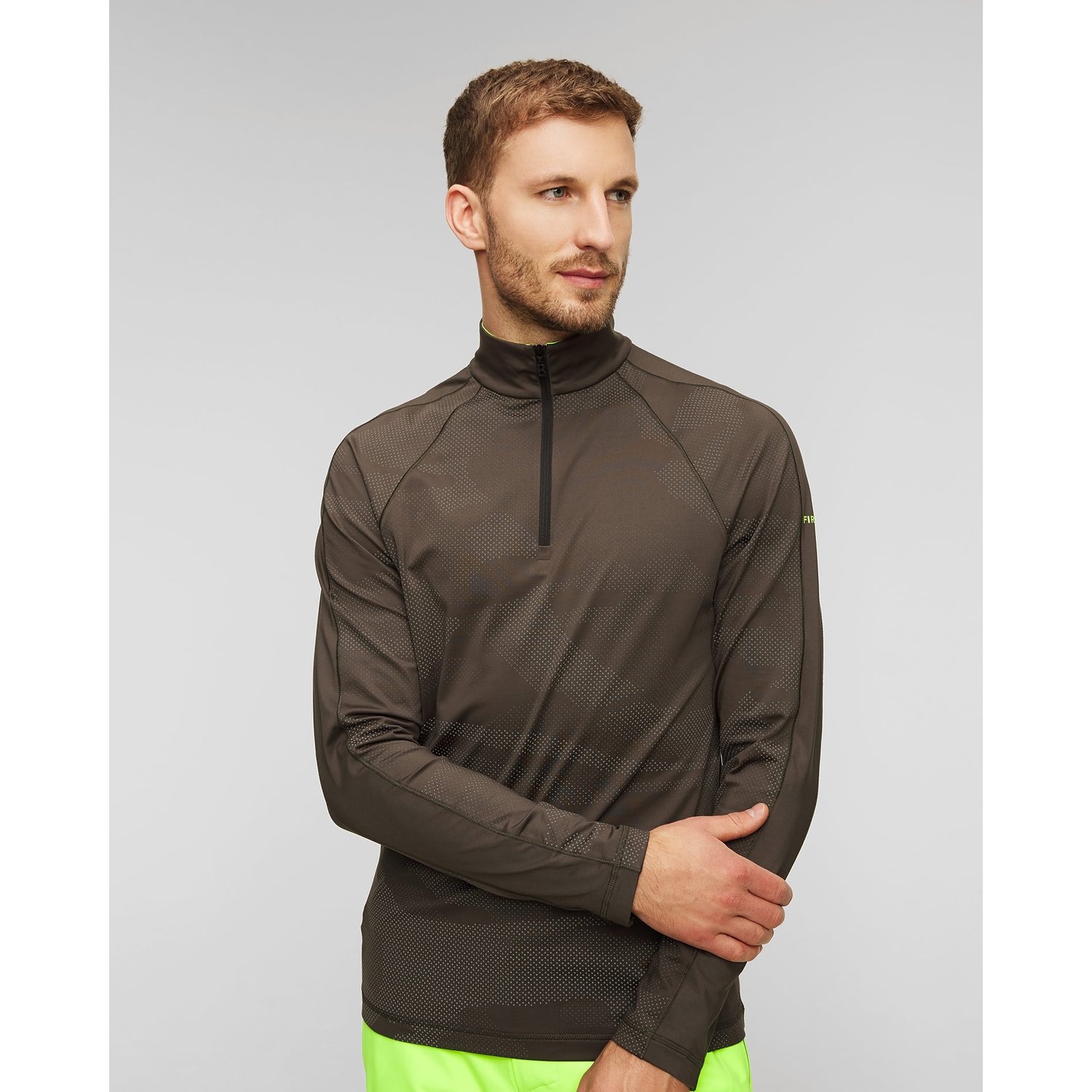 Szary Golf Narciarski Męski Bogner Fire+ice Premo3