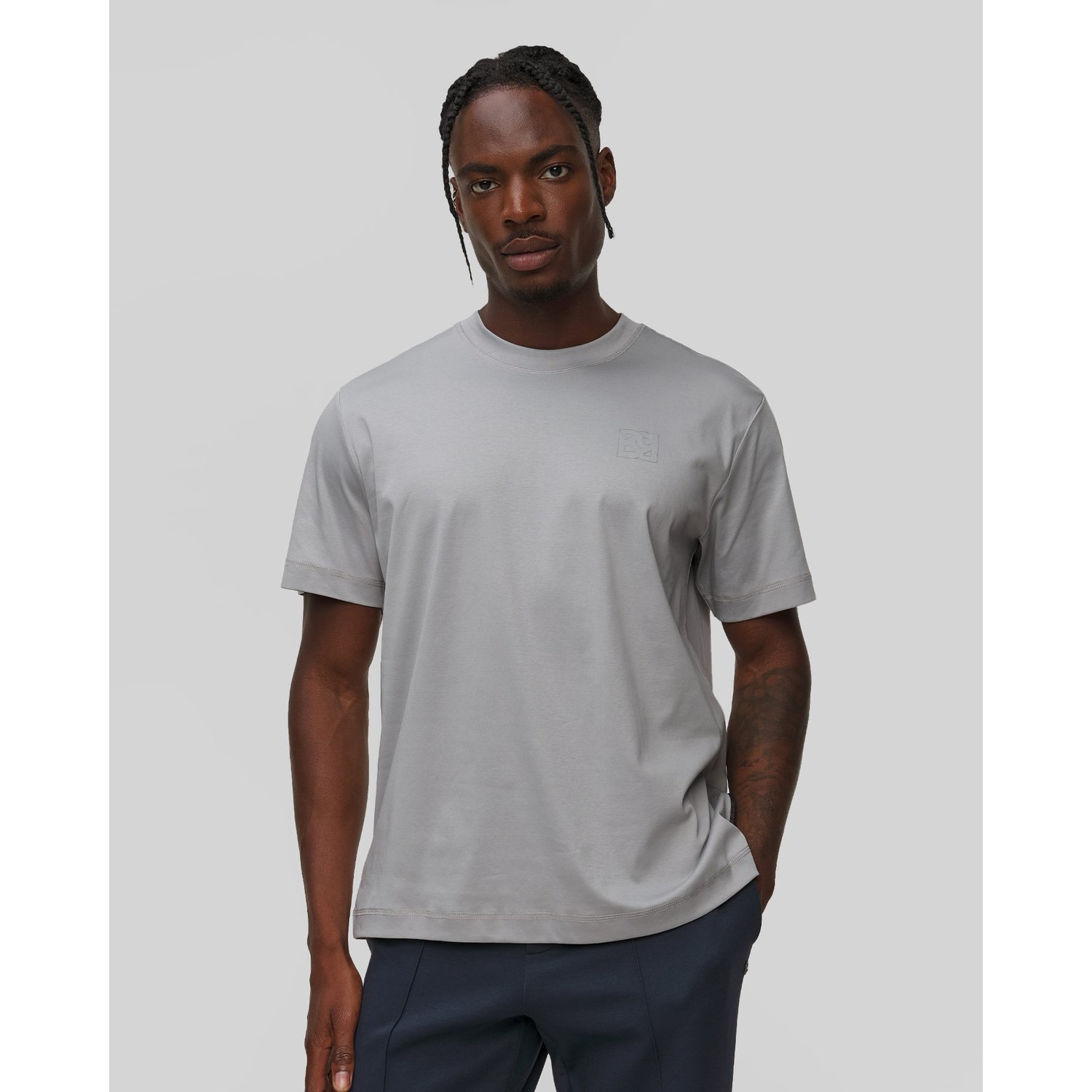 Szary T-shirt Męski Bogner Lukas 1
