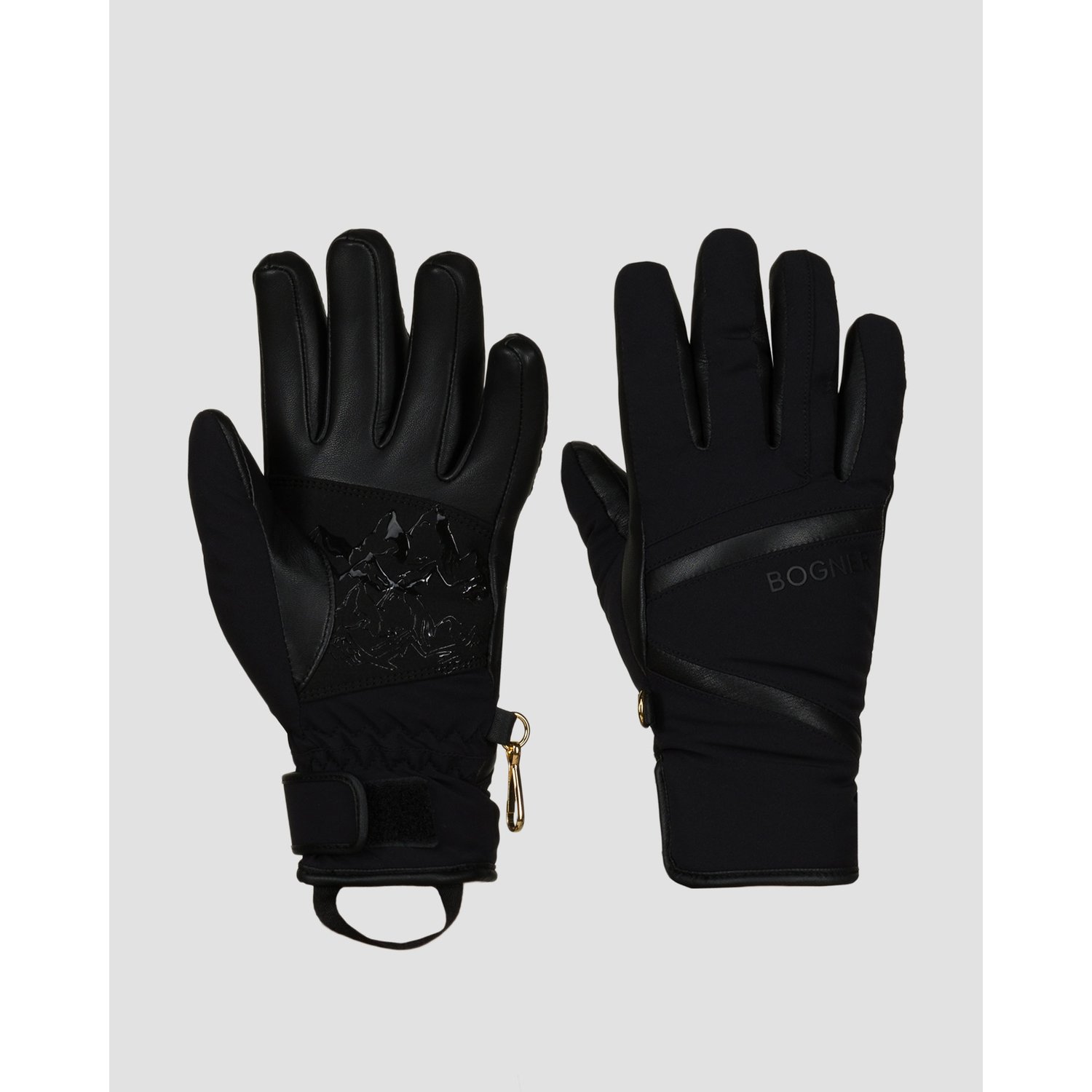Rękawice Narciarskie Damskie Bogner Hilla R-tex® Xt Czarne