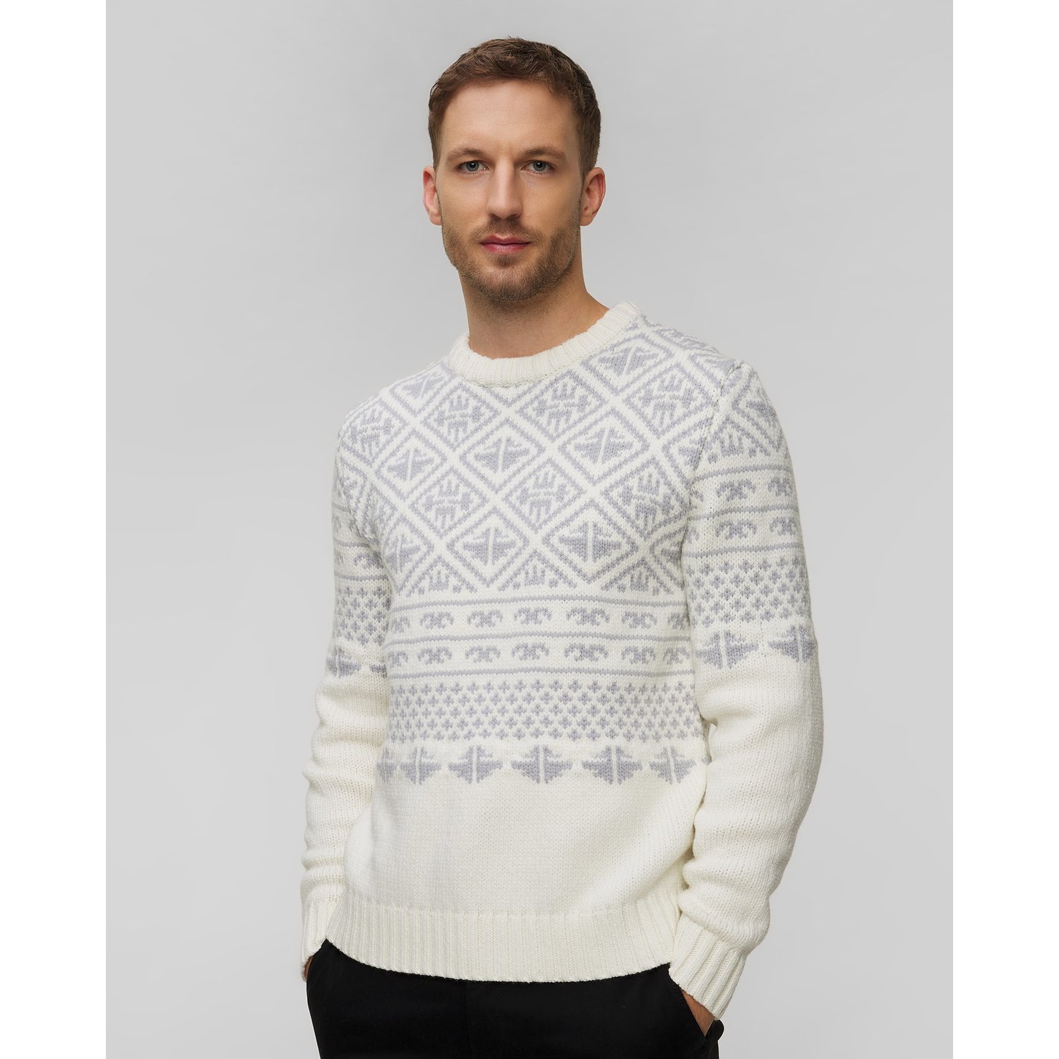 Sweter Wełniany Męski Bogner Lucian