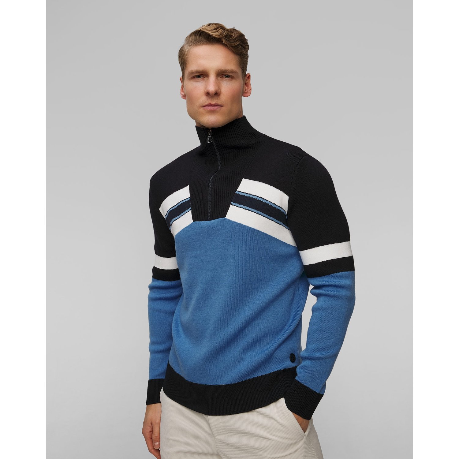 Sweter Wełniany Męski Bogner Thom