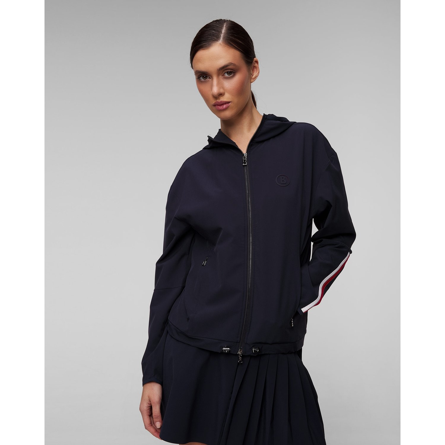 Granatowa Bluza Damska Bogner Beata
