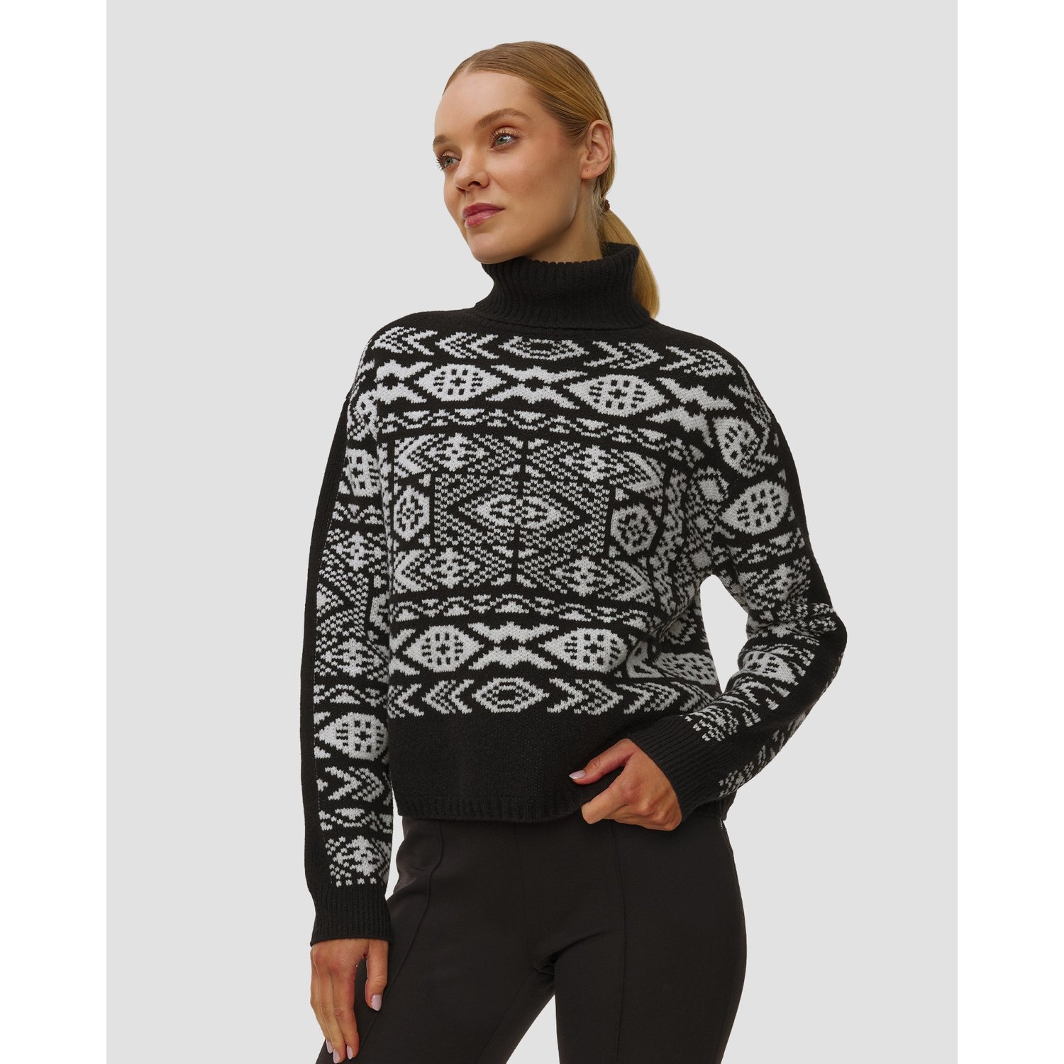 Sweter Wełniany Damski Bogner Nadin