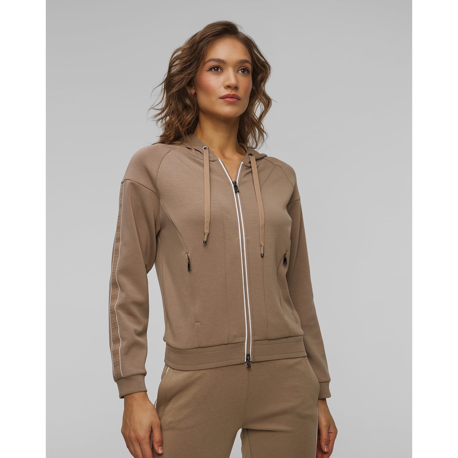 Bluza Rozpinana Z Modalem Damska Bogner Marlena