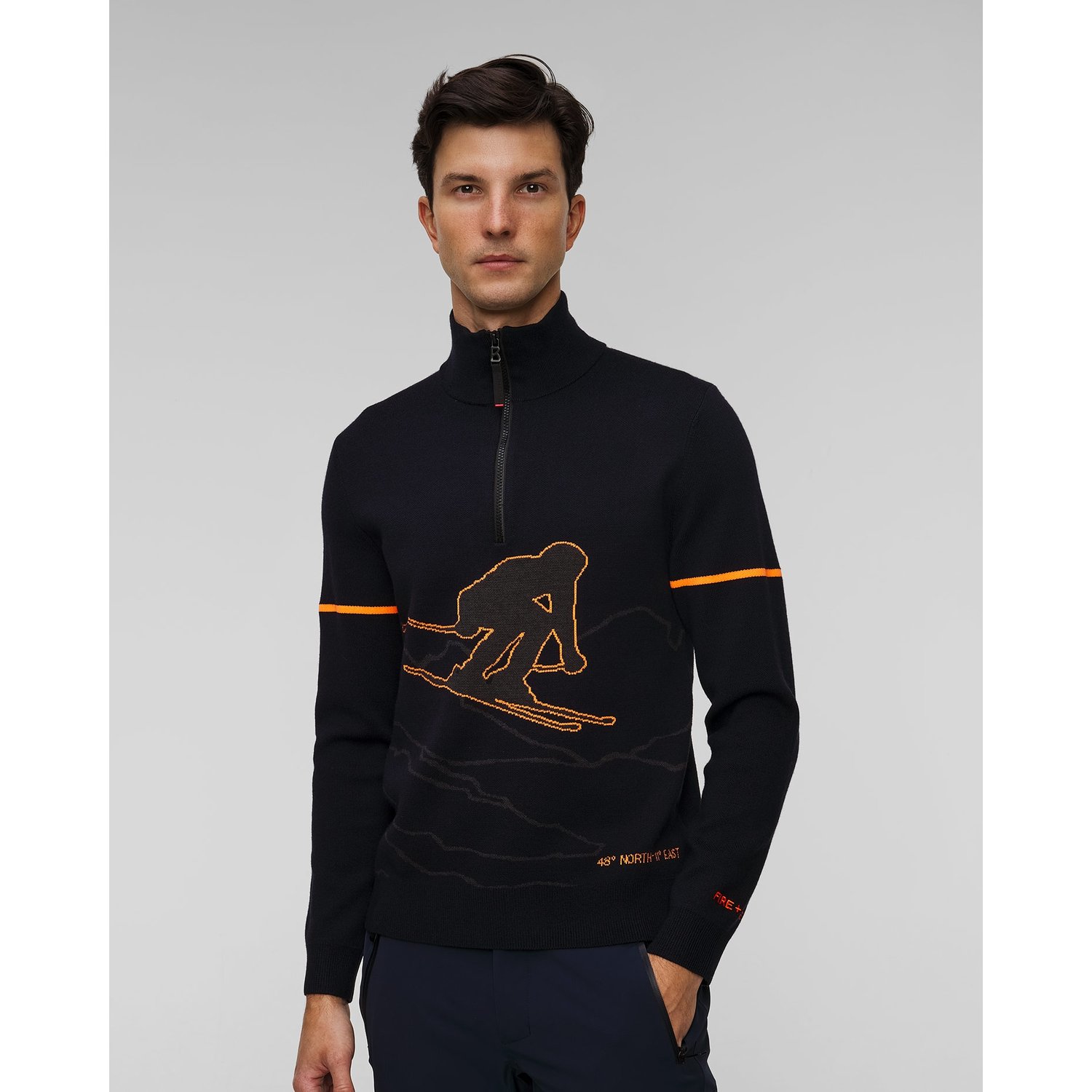 Sweter Wełniany Męski Bogner Fire+ice Andrian