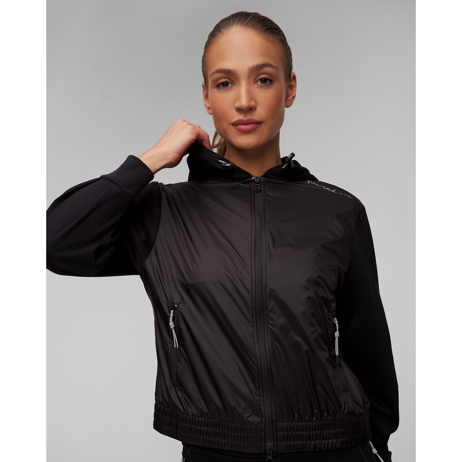 Czarna Kurtka Damska Bogner Fire+ice Elin
