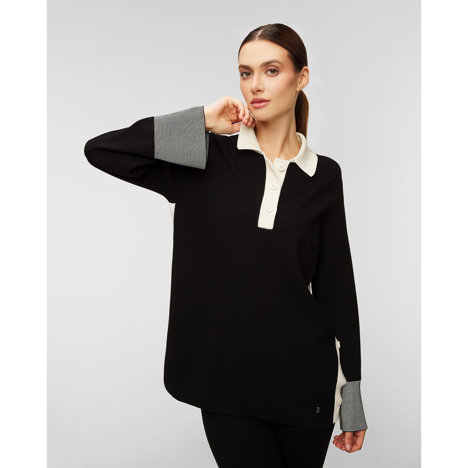 Sweter Damski Bogner Edyta Czarny