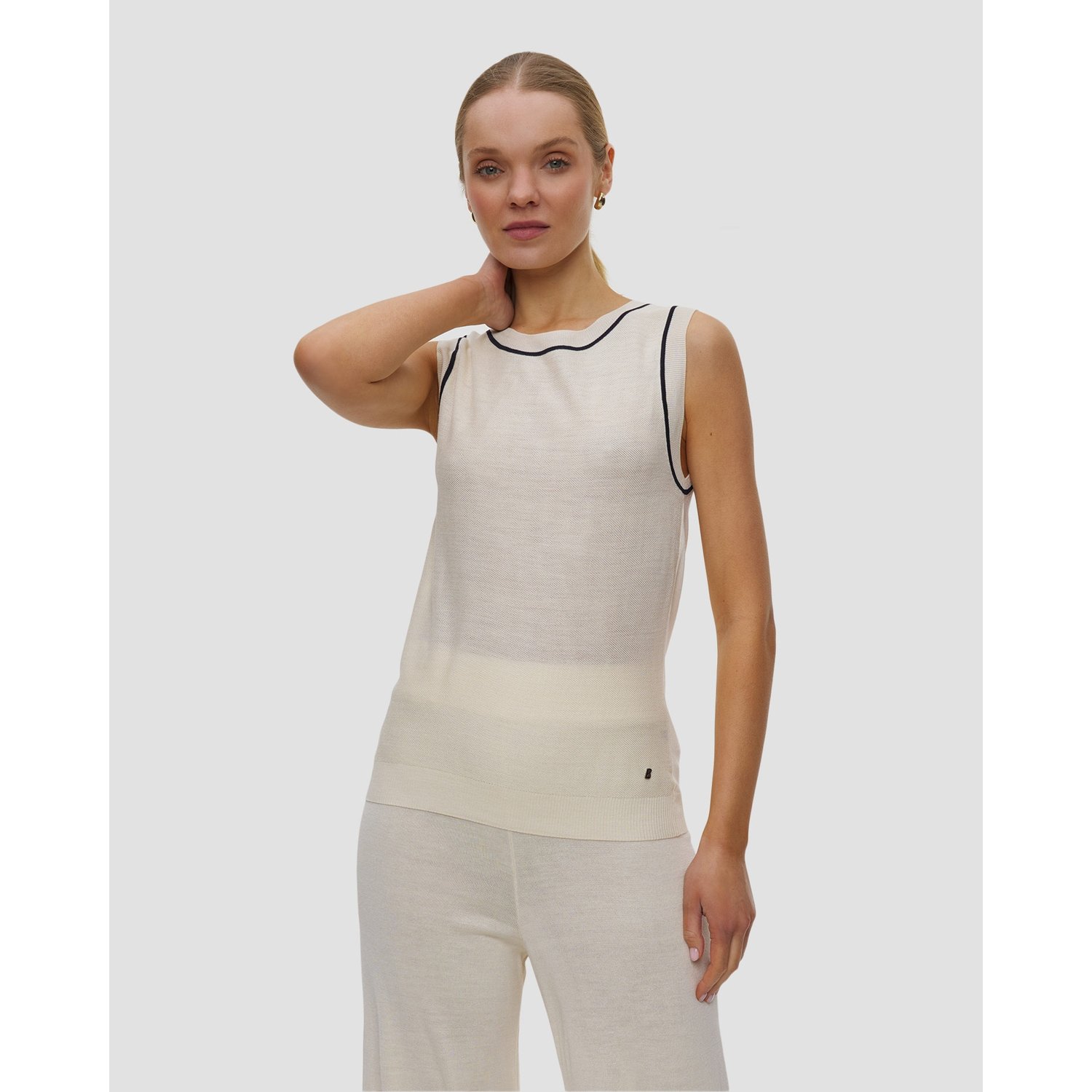 Top Z Jedwabiu Damski Bogner Phia