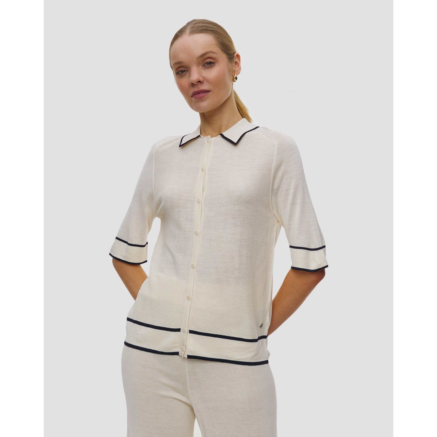 Kardigan Z Jedwabiu Damski Bogner Peaches