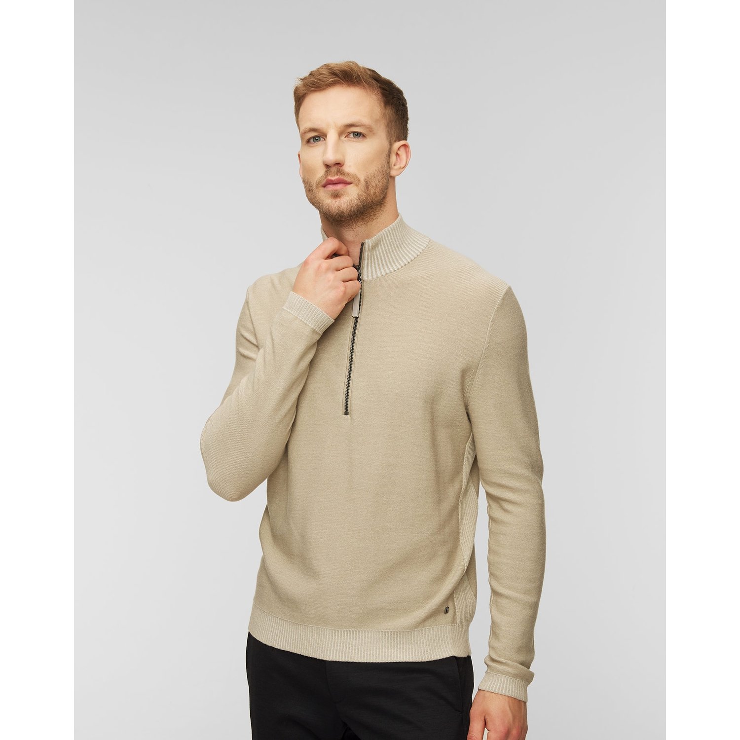 Sweter Wełniany Męski Bogner Patryk
