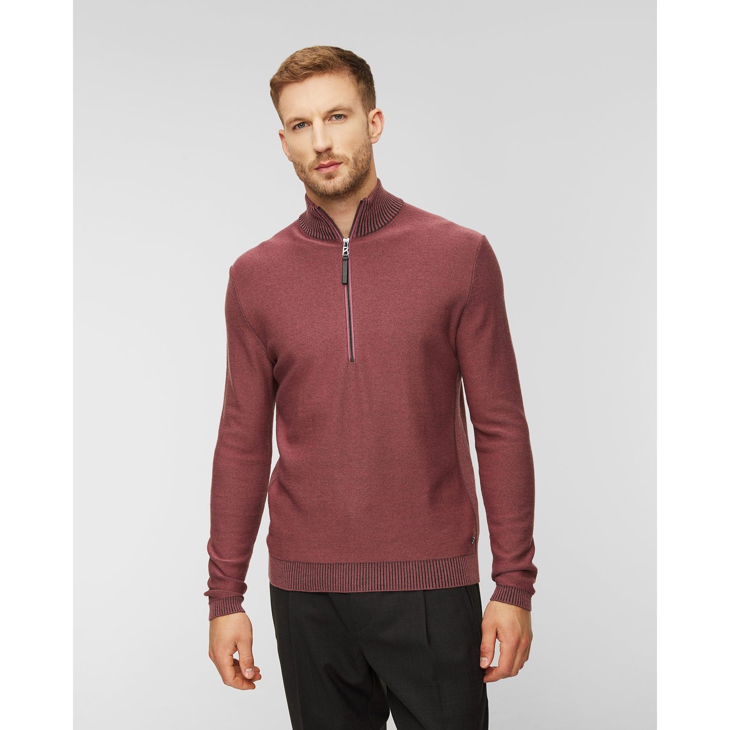Sweter Wełniany Męski Bogner Patryk