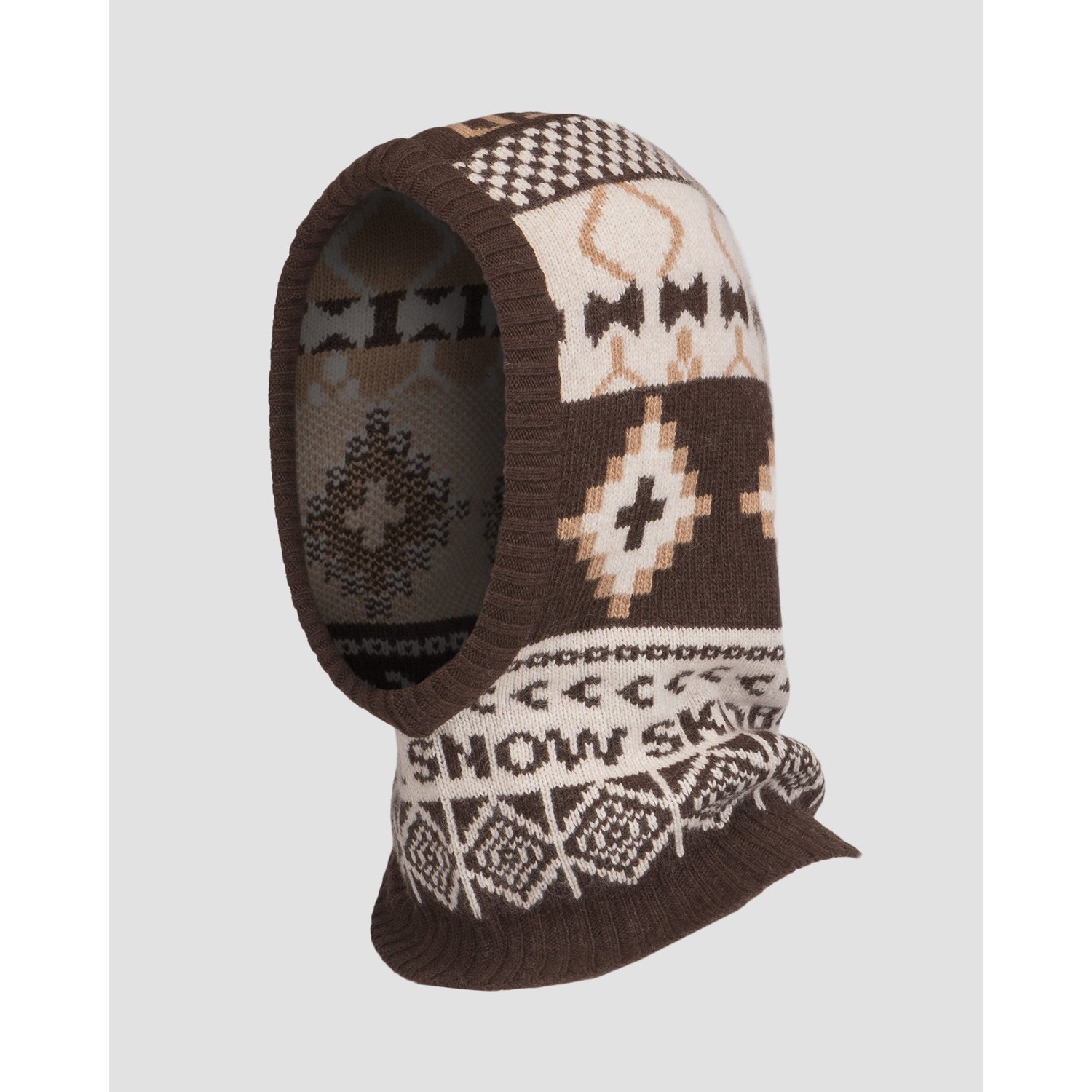Wełniana Kominiarka Z Kaszmirem Balaclava Damska Bogner Loni
