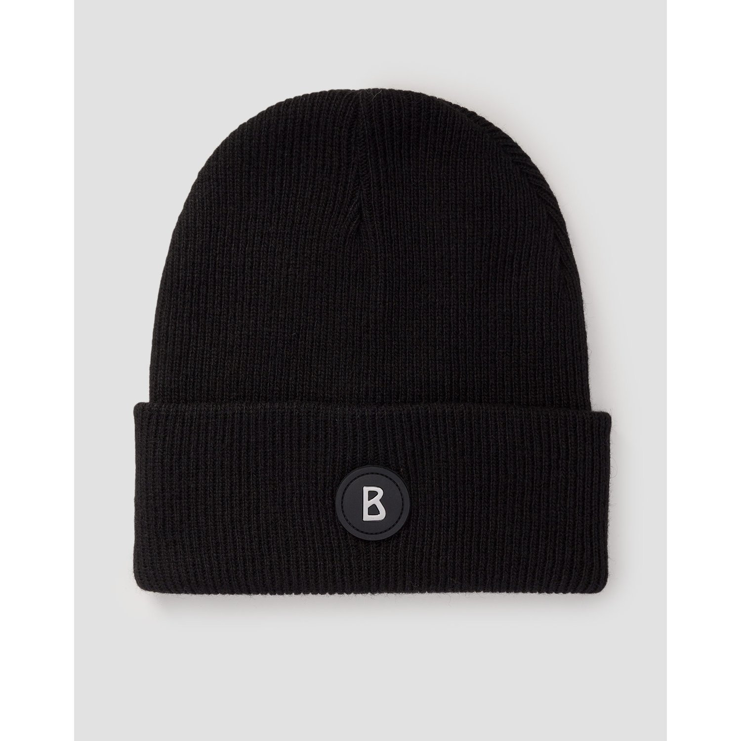 Czarna Czapka Wełniana Męska Bogner Gustav-2