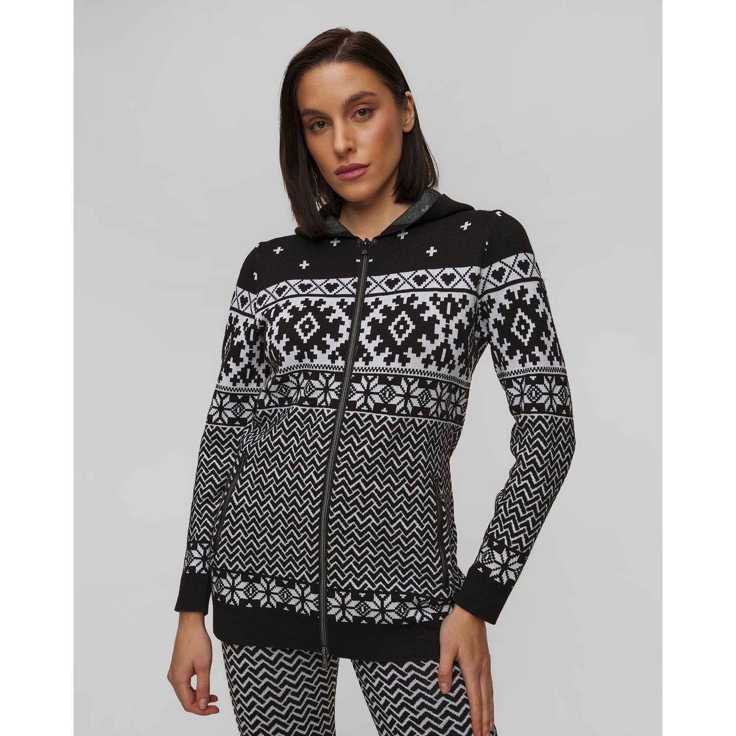 Bluza Rozpinana Damska Z Kapturem Newland Lirica