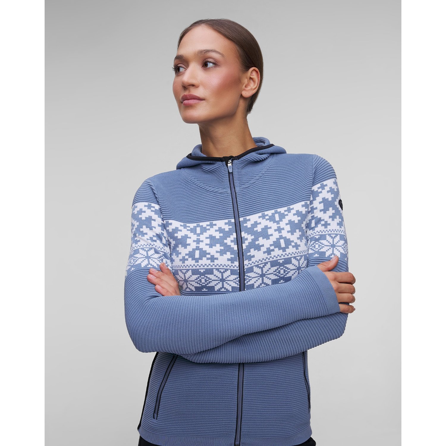 Bluza rozpinana damska z kapturem Newland Marianne