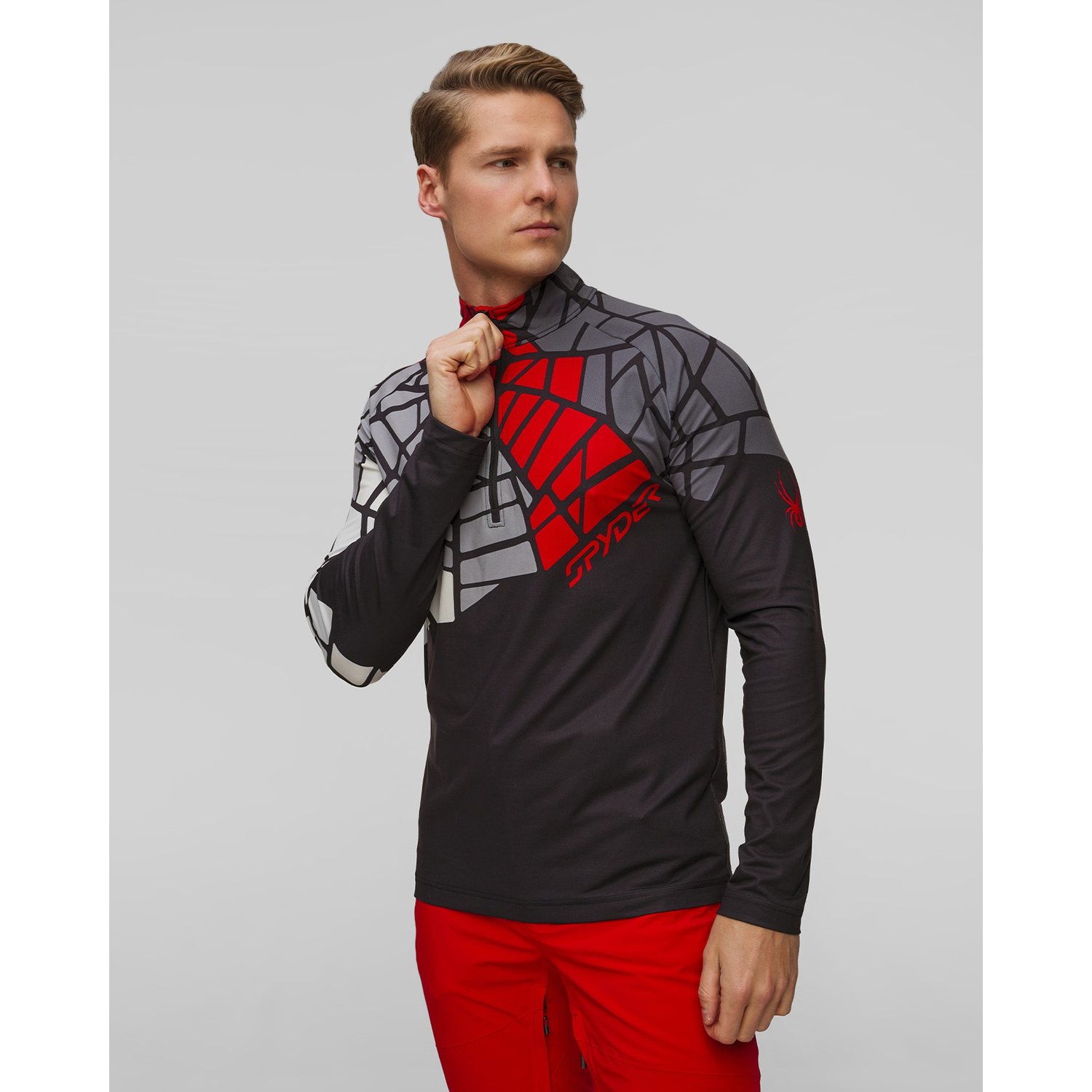 Golf Rozpinany Męski Spyder Legacy 1/2 Zip