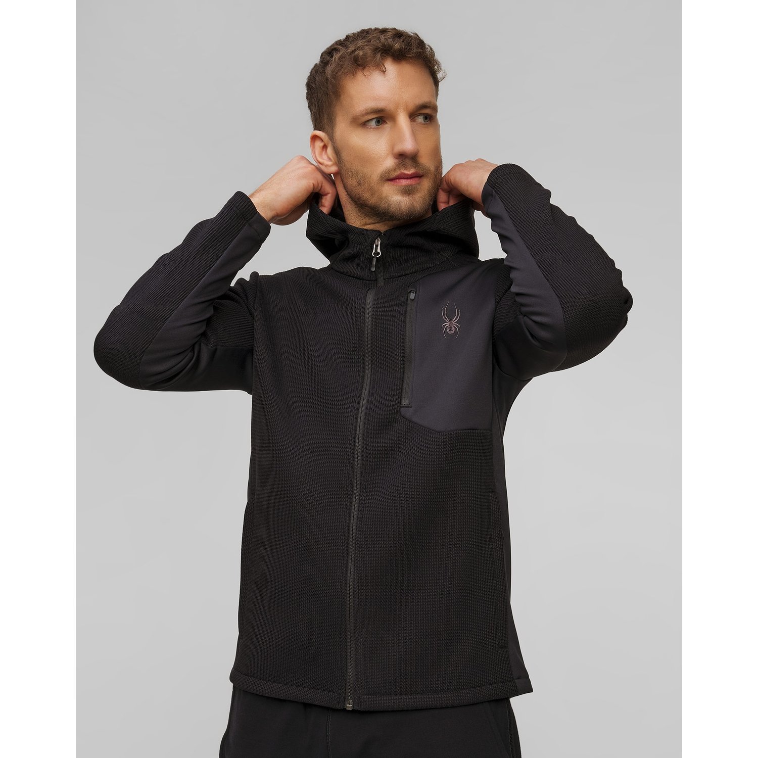 Bluza Rozpinana Z Kapturem Męska Spyder Bandit Hooded