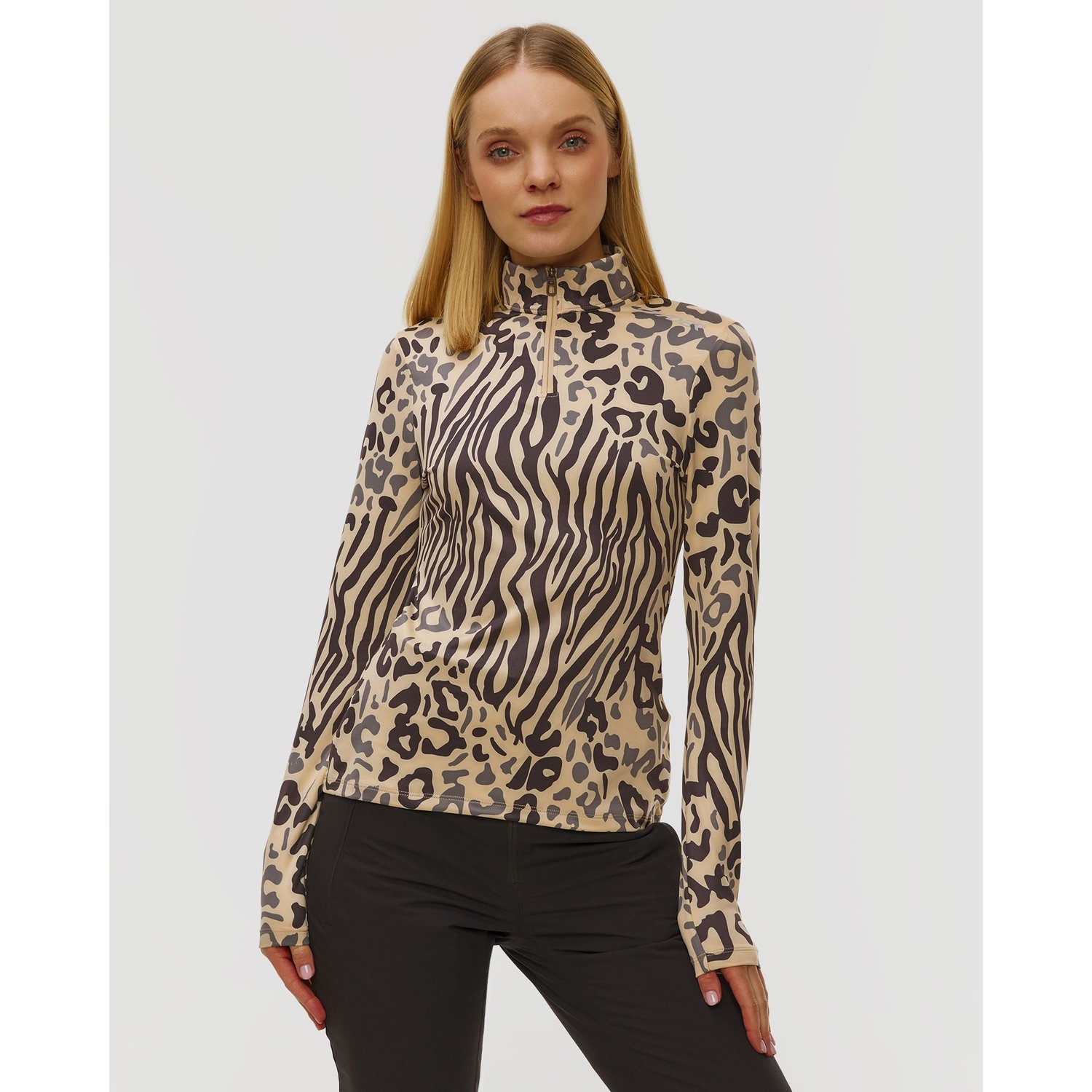 Golf Narciarski Damski Spyder Vivid 1/2 Zip