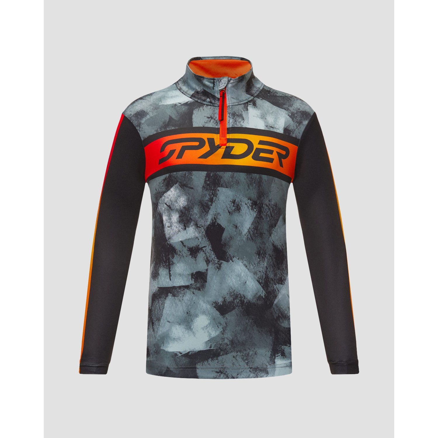 Golf Narciarski Chłopięcy Spyder Jacobs 1/2 Zip