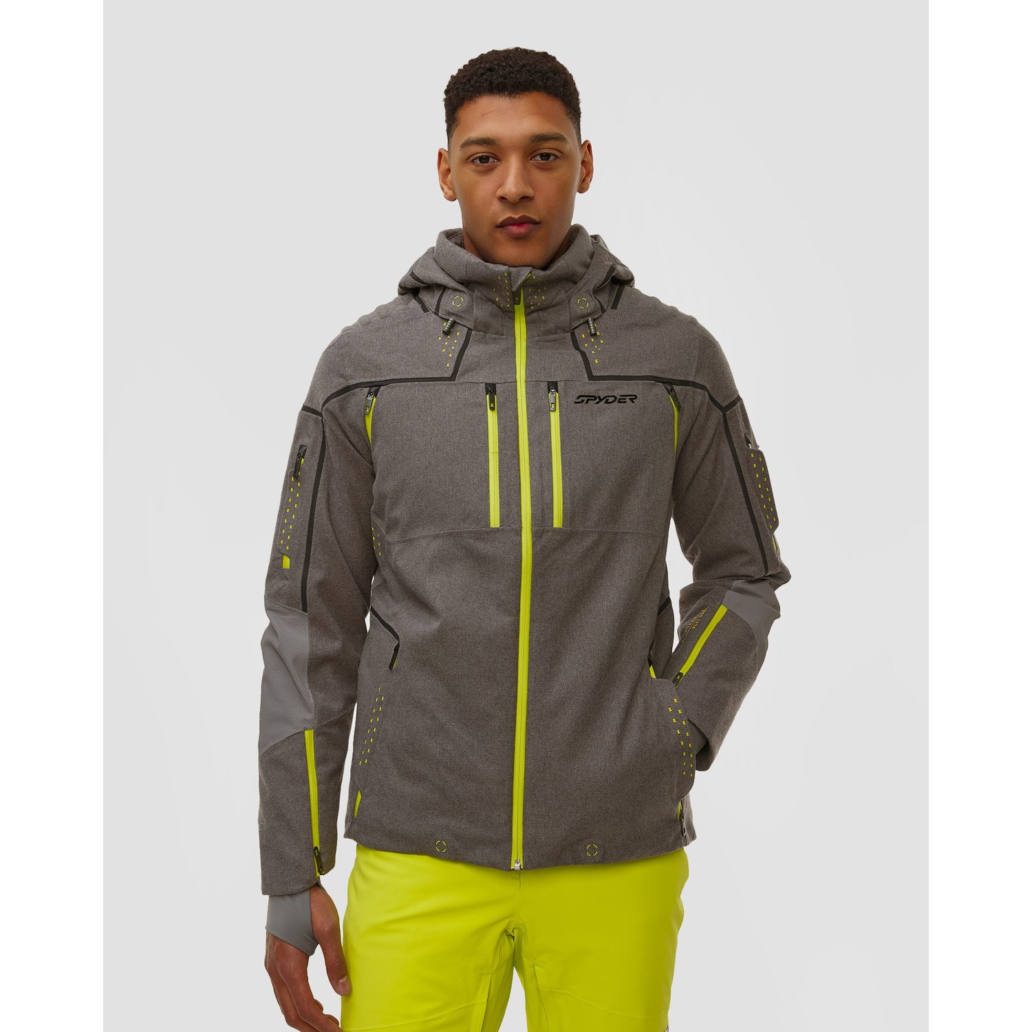 Kurtka Narciarska Męska Spyder Pinnacle Melange Jacket