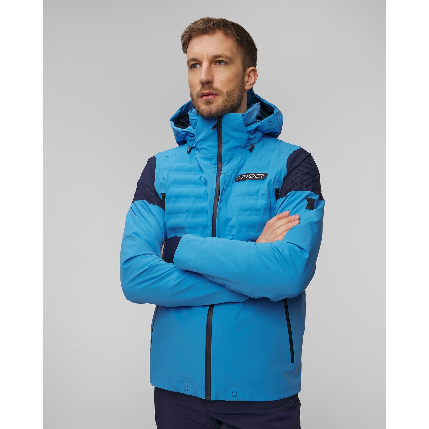Ocieplana Kurtka Narciarska Męska Spyder Pinnacle