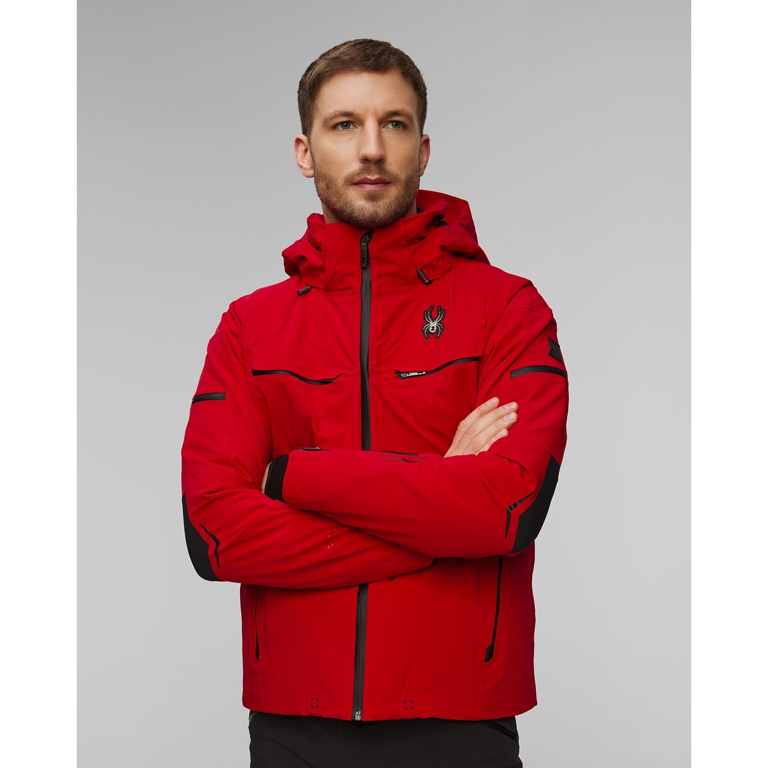 Kurtka Narciarska Ocieplana Męska Spyder Monterosa