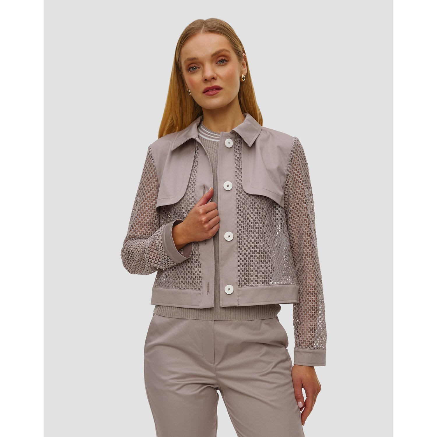 Lekka Ażurowa Kurtka Damska Sportalm