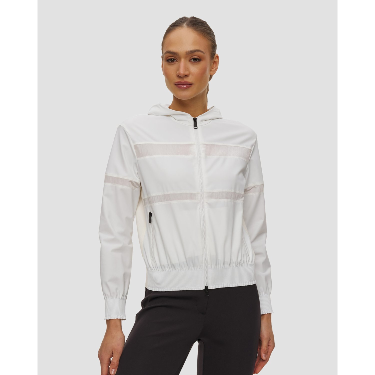 Lekka Biała Kurtka Damska Sportalm