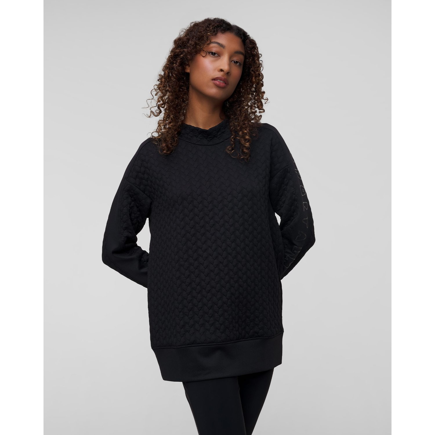 Czarna Bluza Damska Sportalm