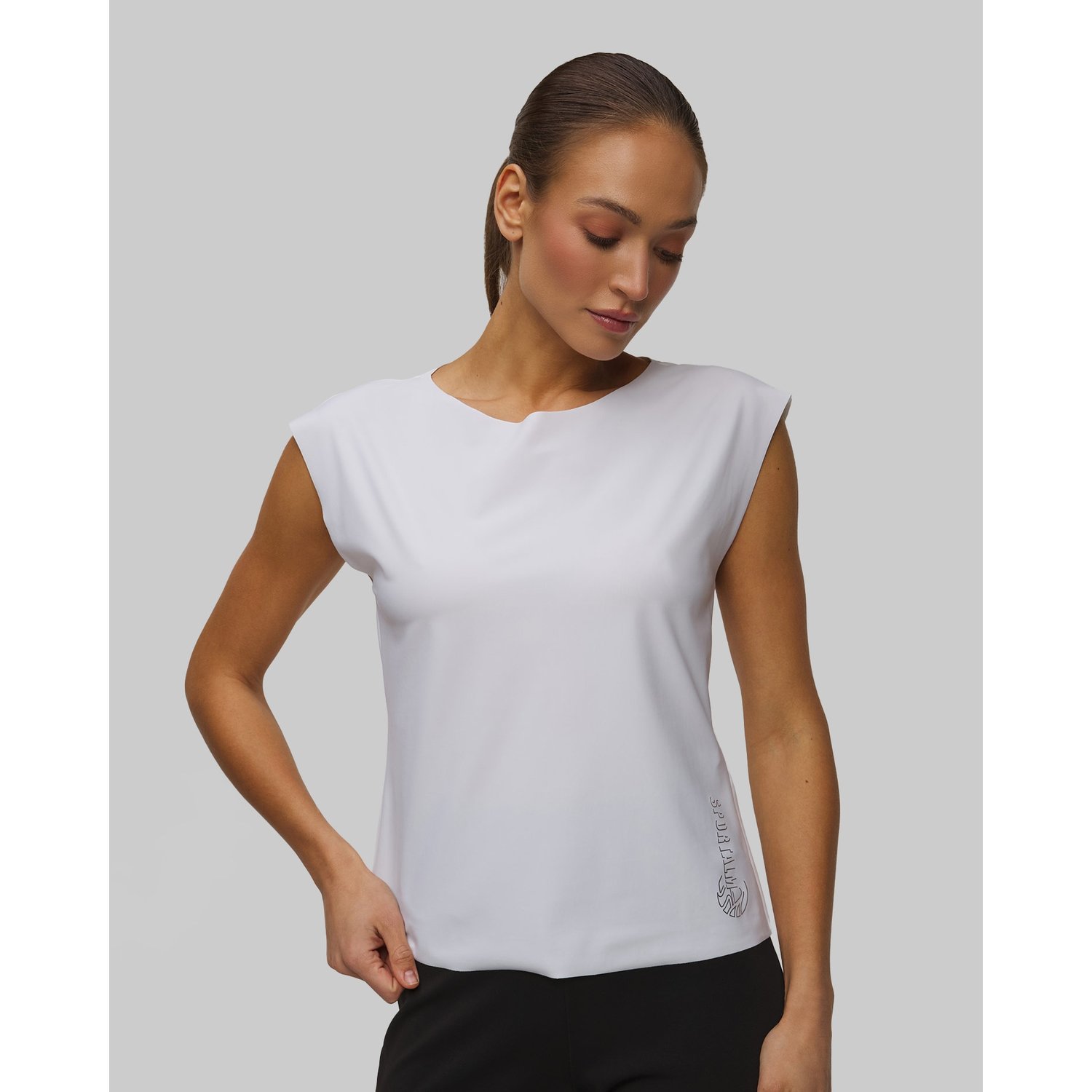 Biały T-shirt Damski Sportalm