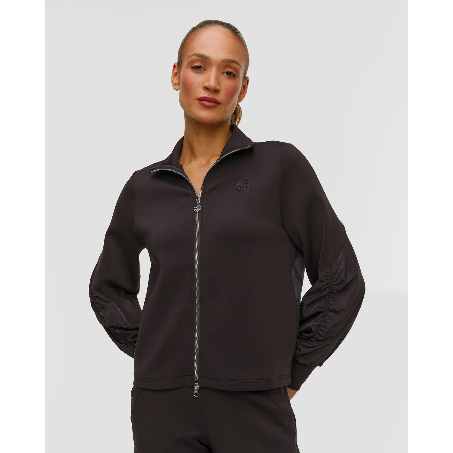 Czarna Bluza Damska Sportalm