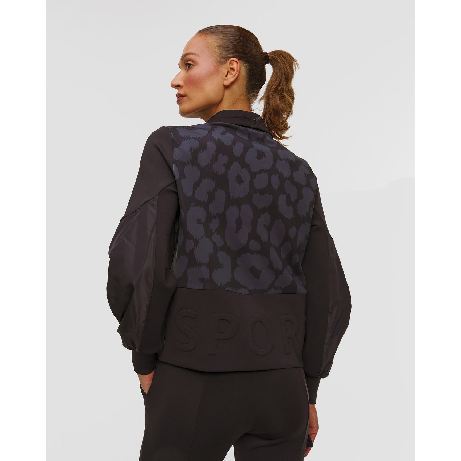 Czarna bluza damska Sportalm