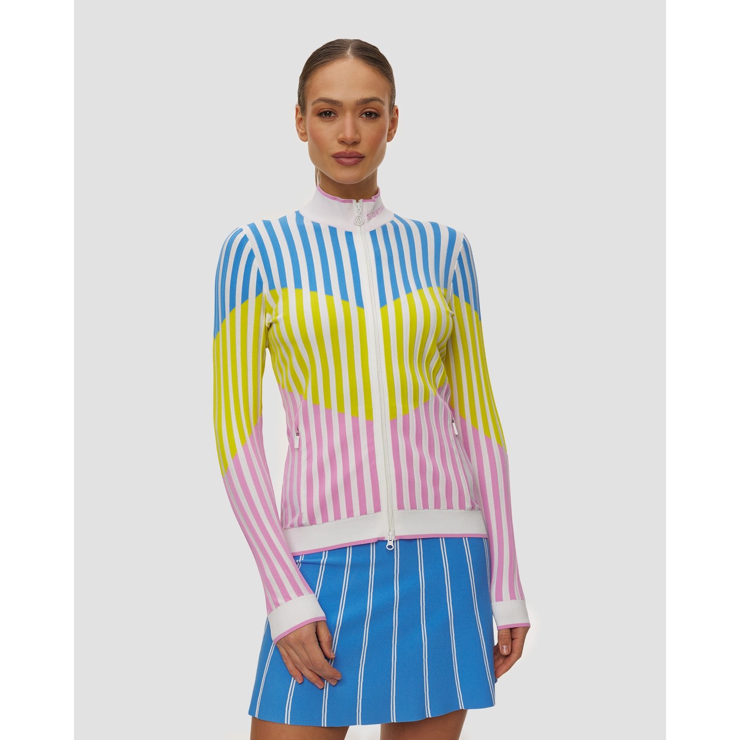 Rozpinany Sweter Z Wiskozy Damski Sportalm