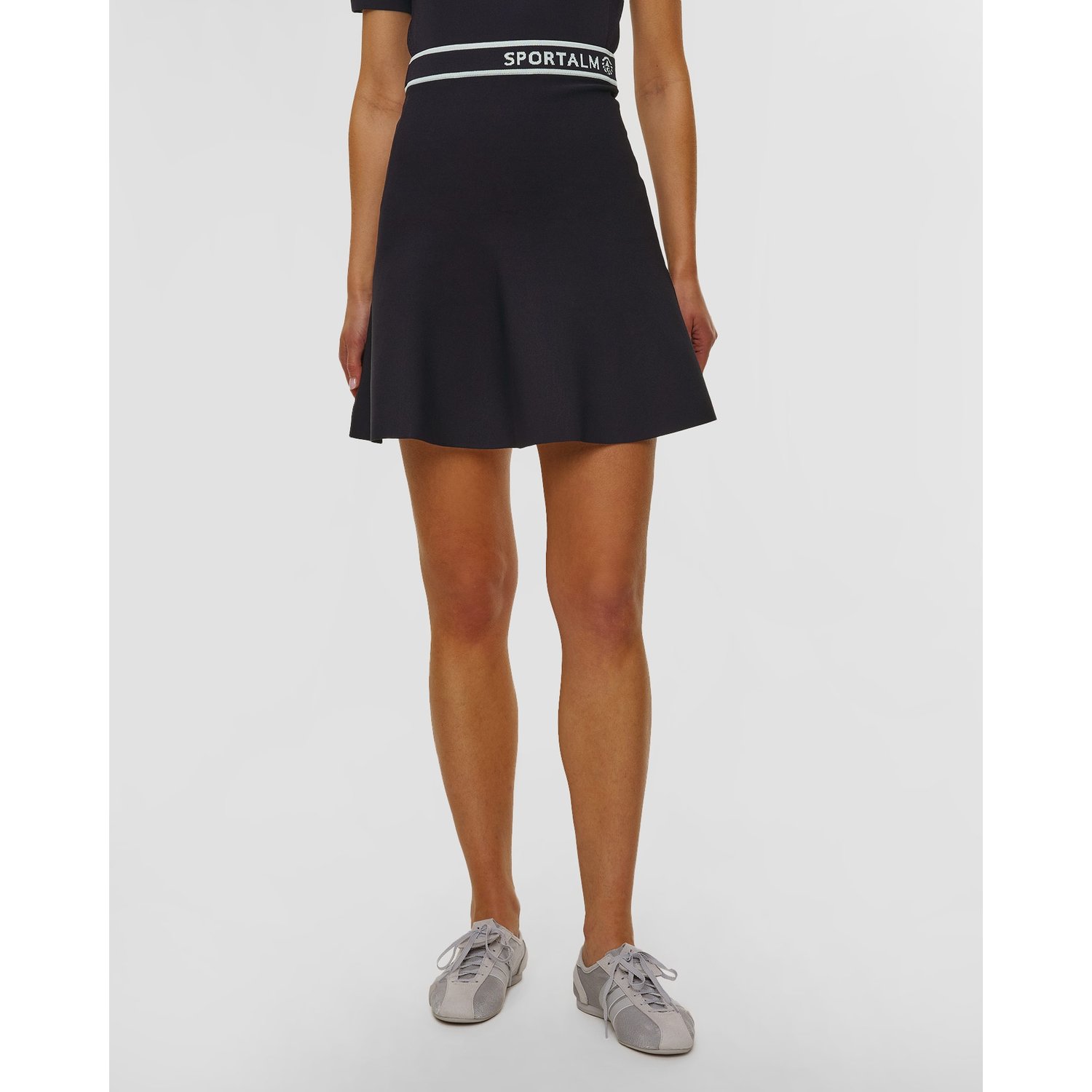 Granatowa Spódnica Sportowa Z Wiskozy Damska Sportalm
