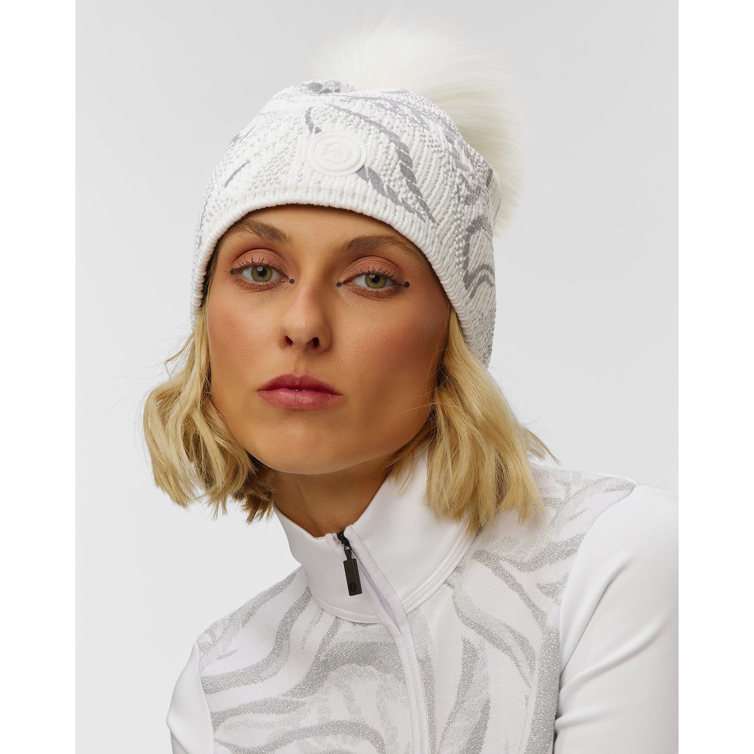 Czapka Zimowa Damska Sportalm Biała