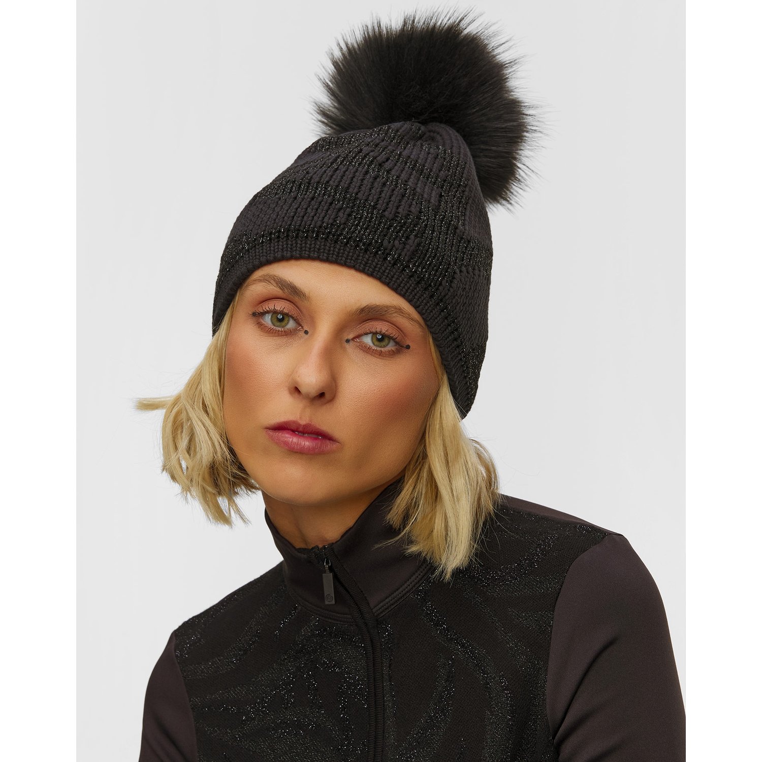 Czapka Z Pomponem Damska Sportalm