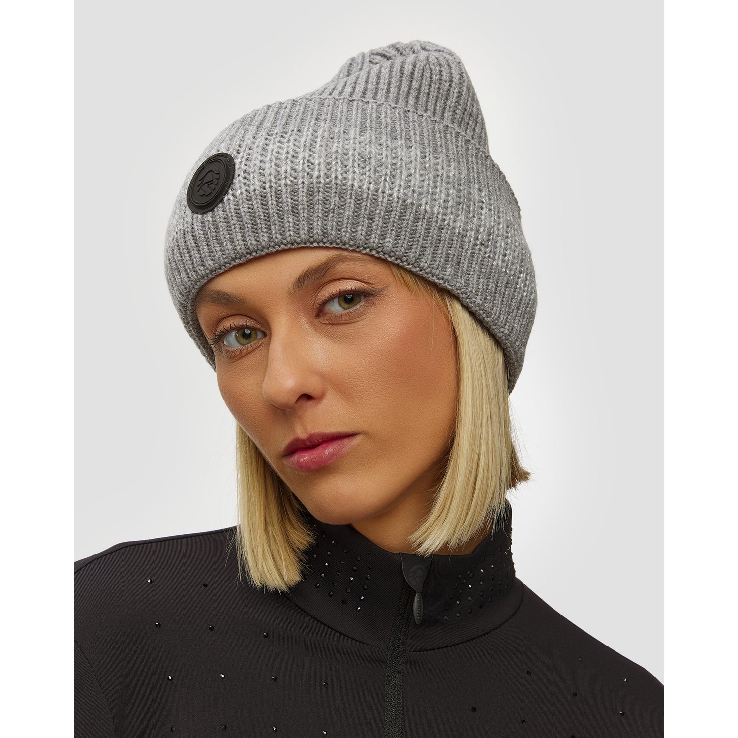 Wełniana Czapka Damska Sportalm Szara
