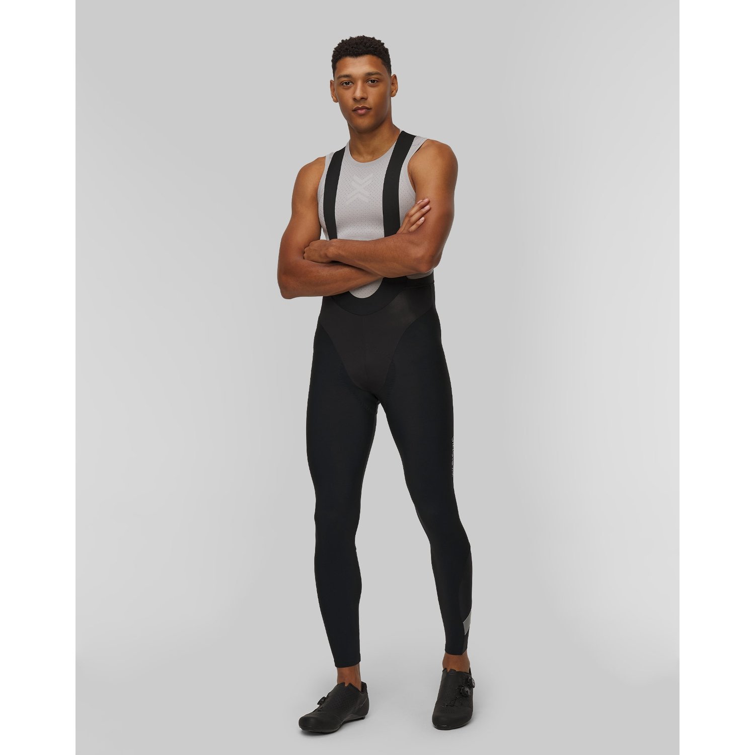 Spodnie Rowerowe Na Szelkach Męskie X-bionic Corefusion Ride Bib Warm Long Czarne