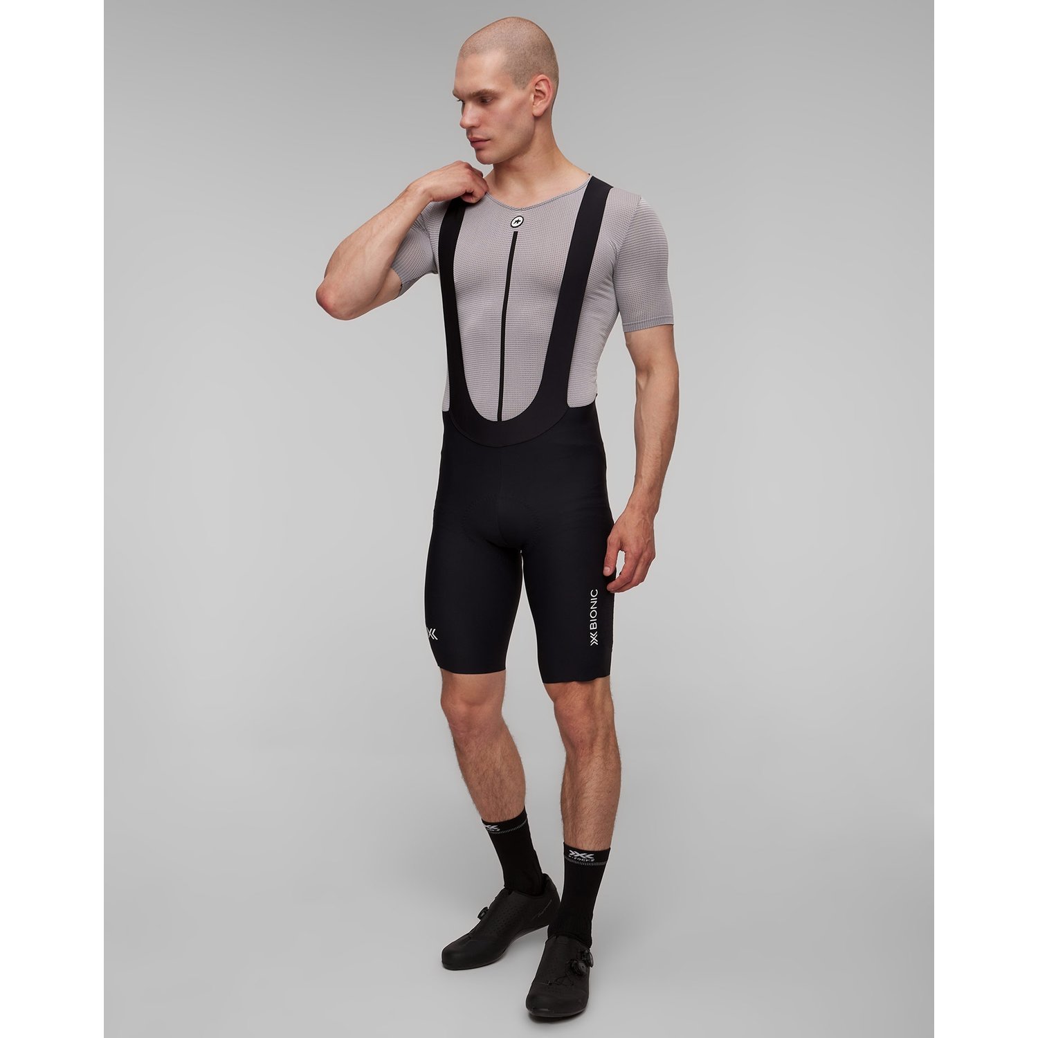 Spodenki Rowerowe Na Szelkach Męskie X-bionic Corefusion Compression Bib Shorts