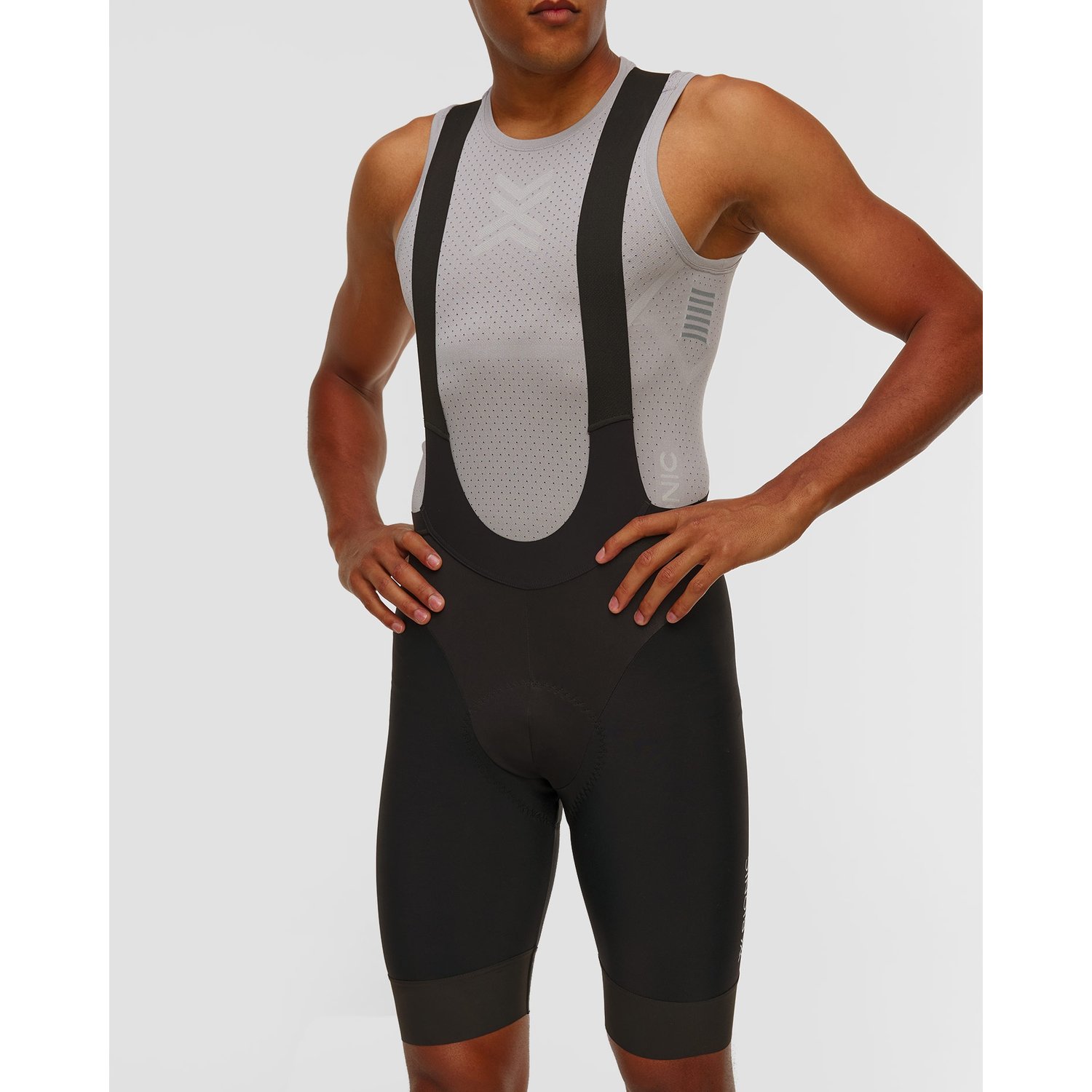 Spodenki Rowerowe Na Szelkach Męskie X-bionic Corefusion Ride Bib Warm Shorts Czarne