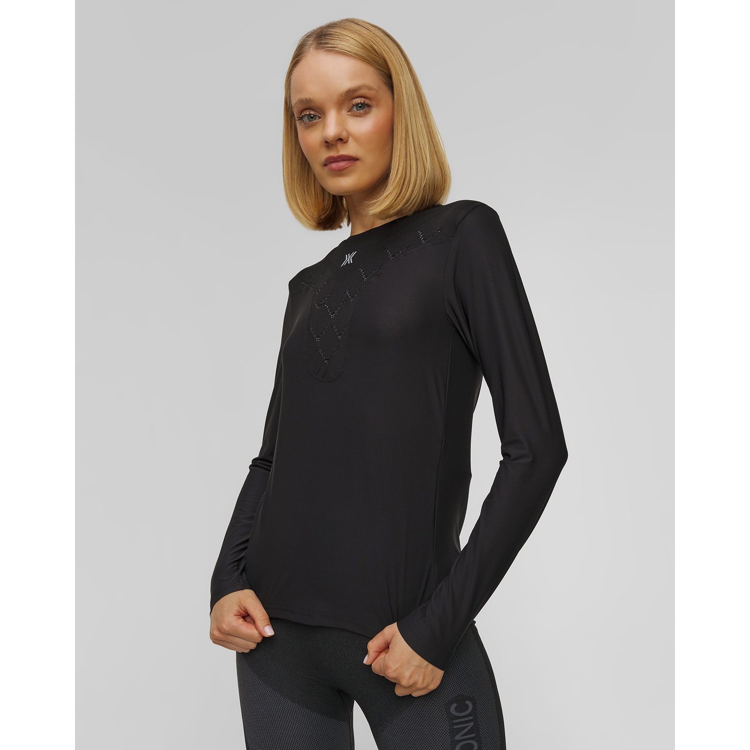 Longsleeve Biegowy Damski X-bionic Corefusion Run Shirt Ls Czarny